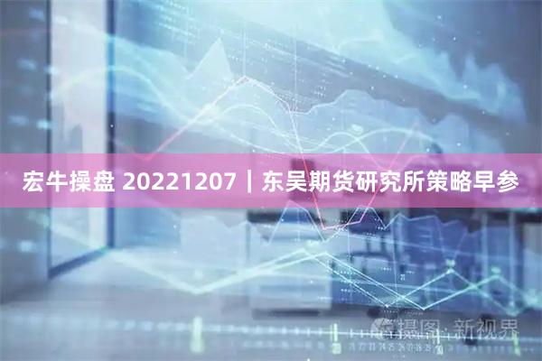 宏牛操盘 20221207｜东吴期货研究所策略早参